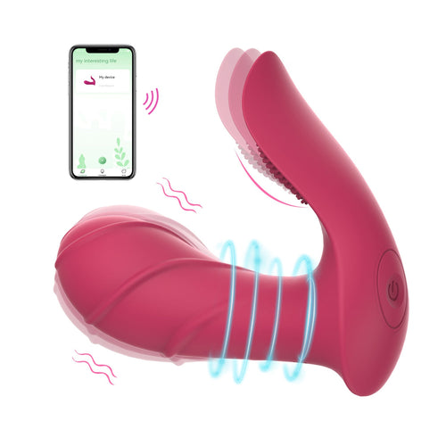 High-Frequency Wearable Vibrator | APP & Remote Control | Dual Stimulation