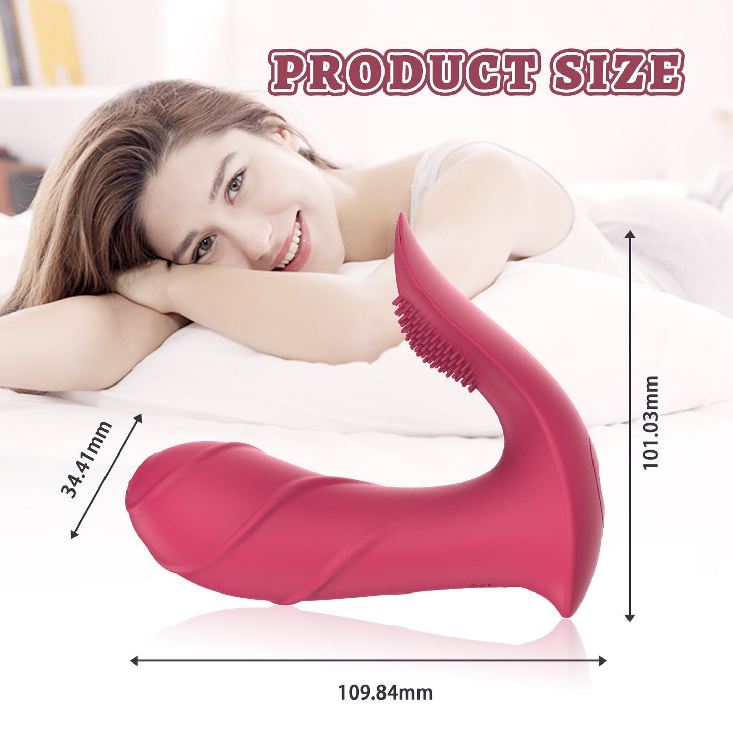 High-Frequency Wearable Vibrator | APP & Remote Control | Dual Stimulation