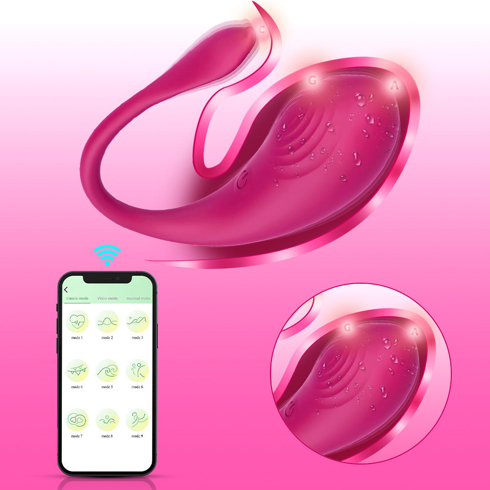 APP tadpole wears jumping egg female vibrating masturbator G-point orgasm adult sex products factory direct sales